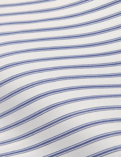 Classic navy striped shirt