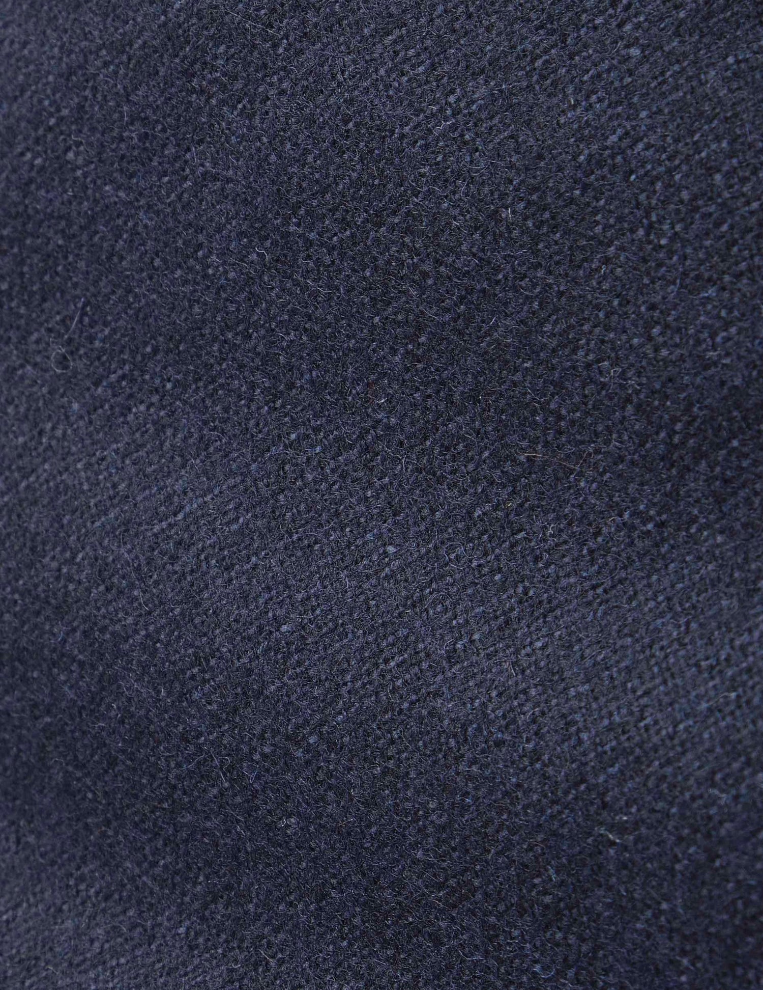 Isola navy wool canvas padded jacket