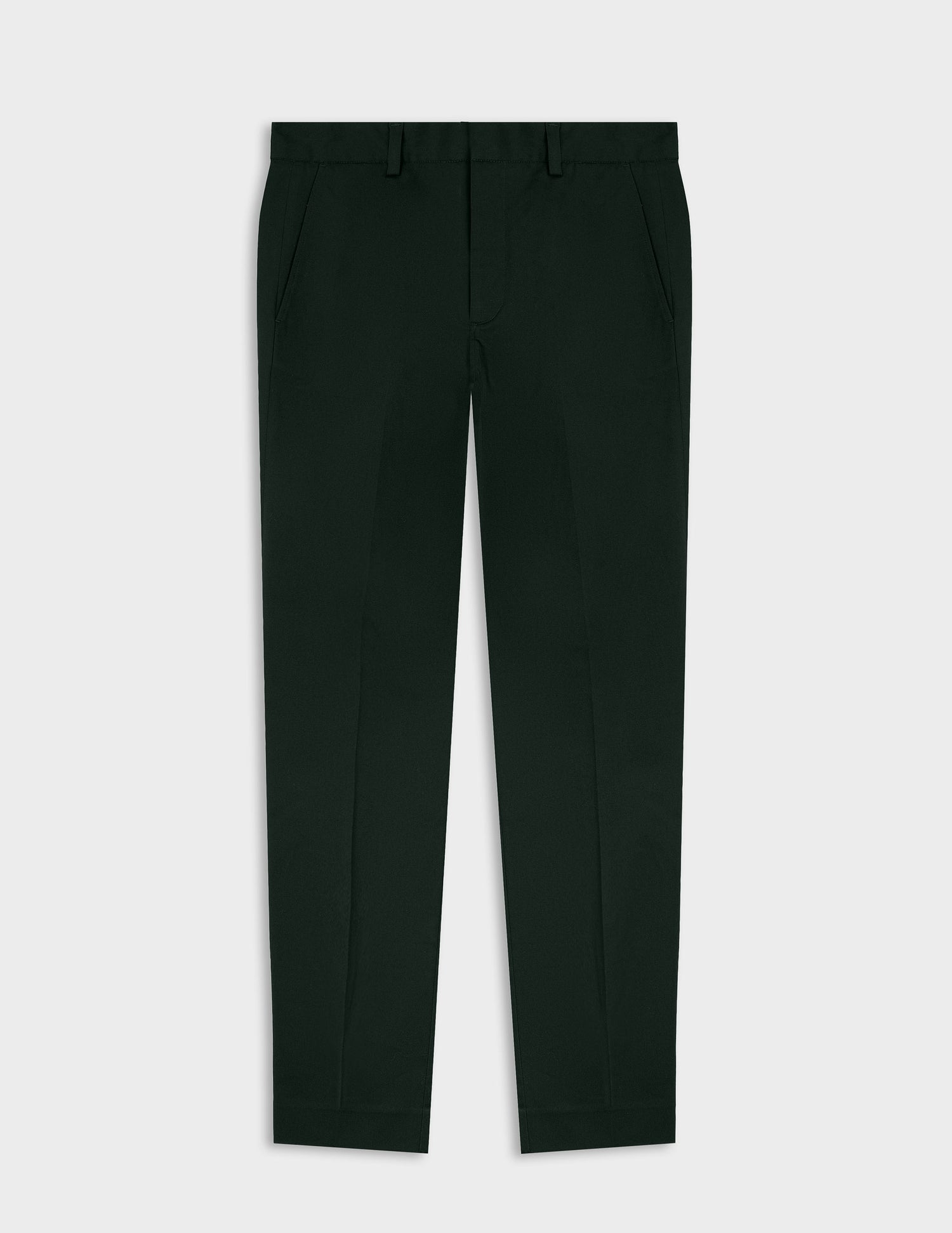 Geofrey chino in green twill
