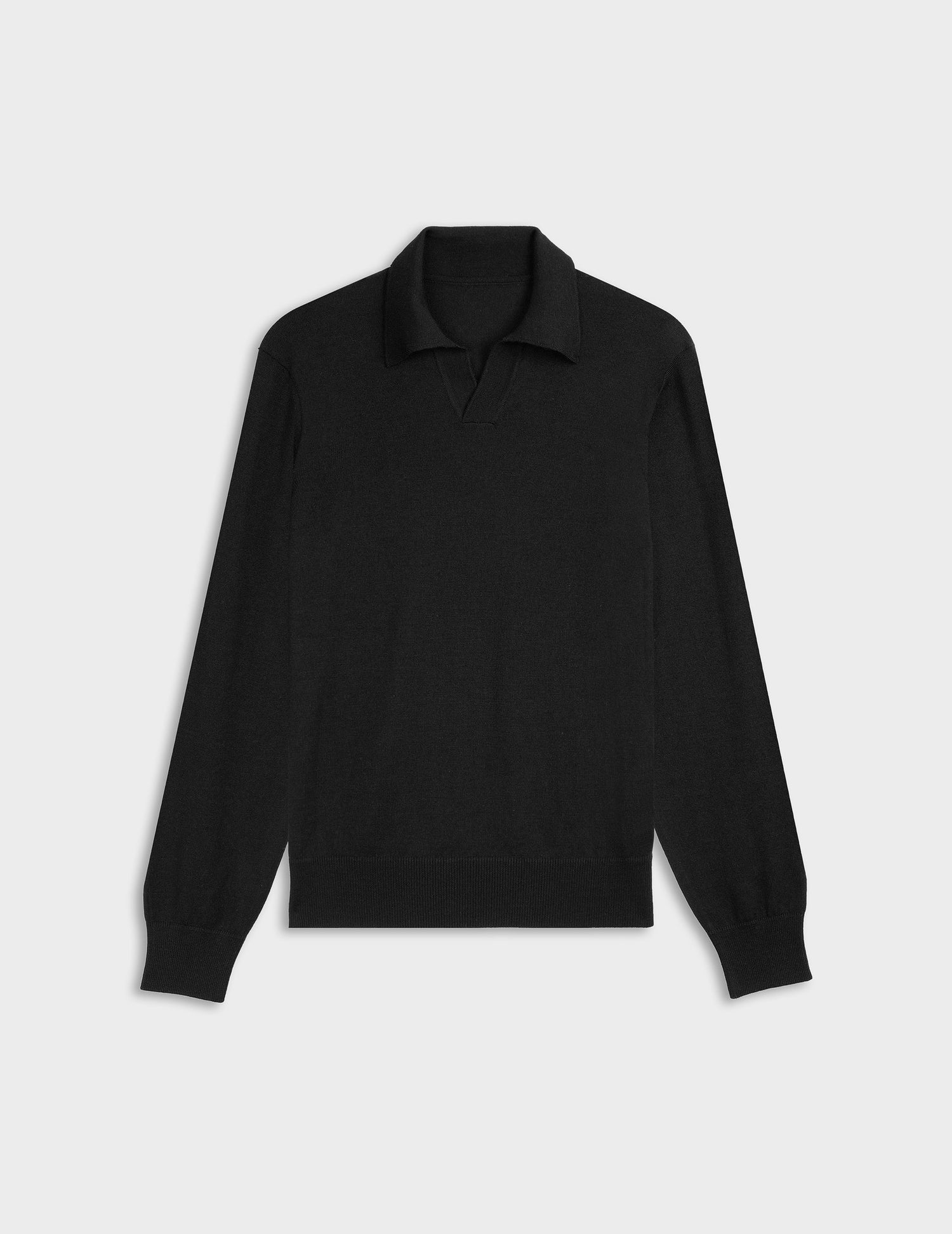 Ilian black wool sweater