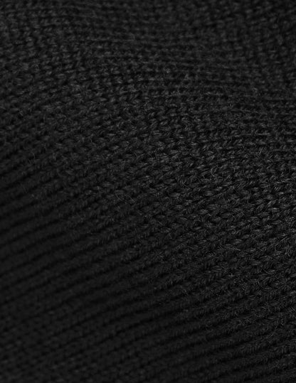 Ilian black wool sweater