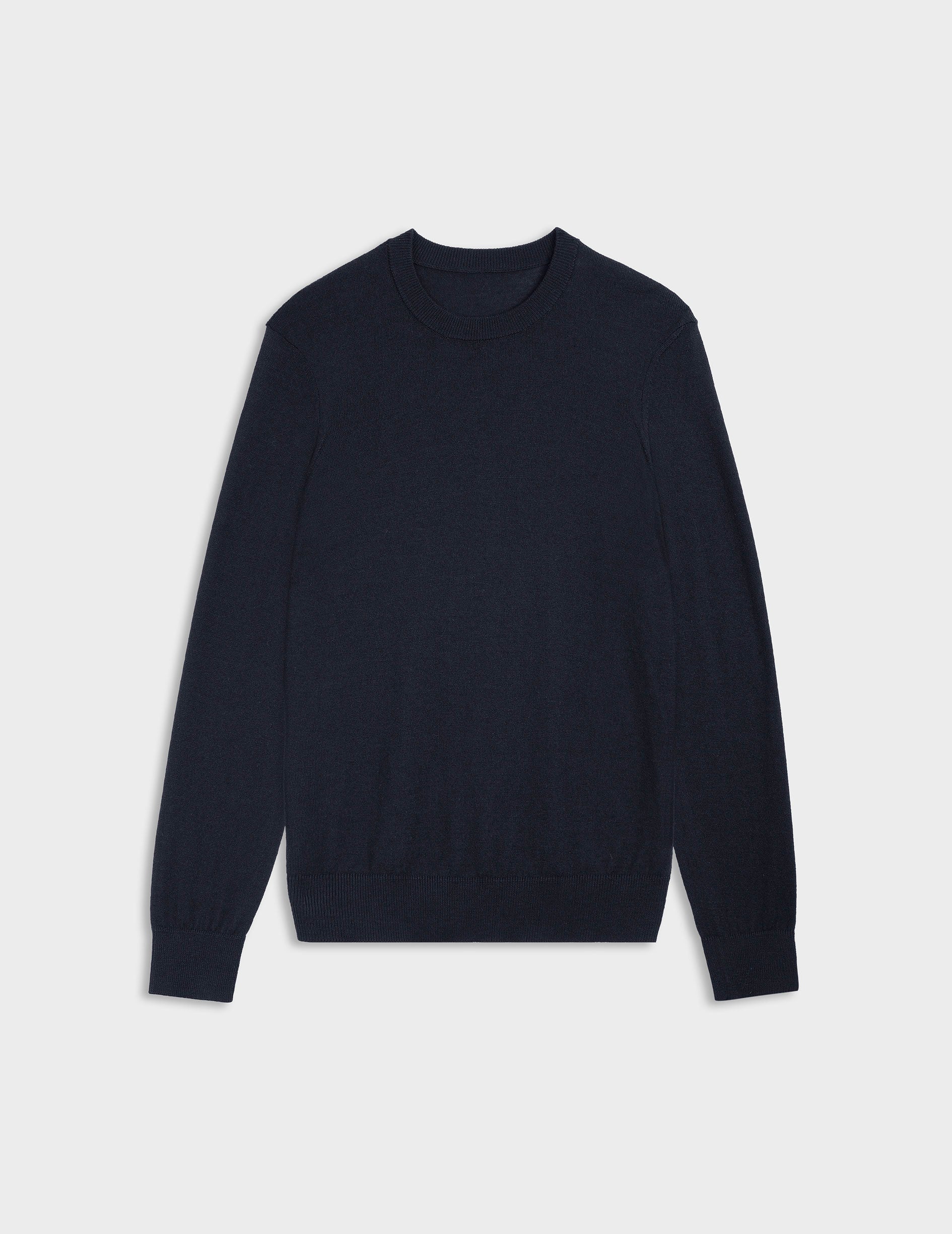 Massimo navy wool sweater