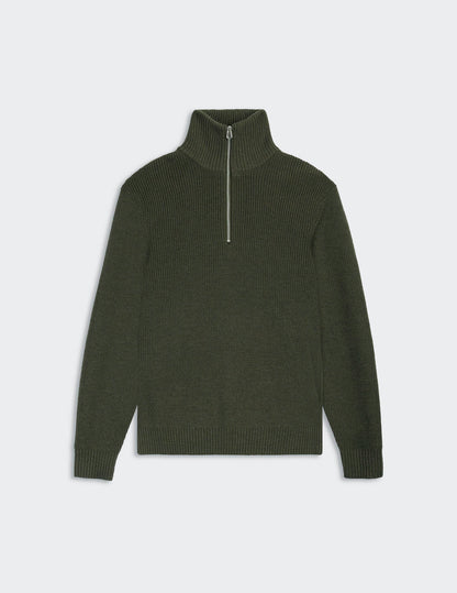 Milo green wool sweater