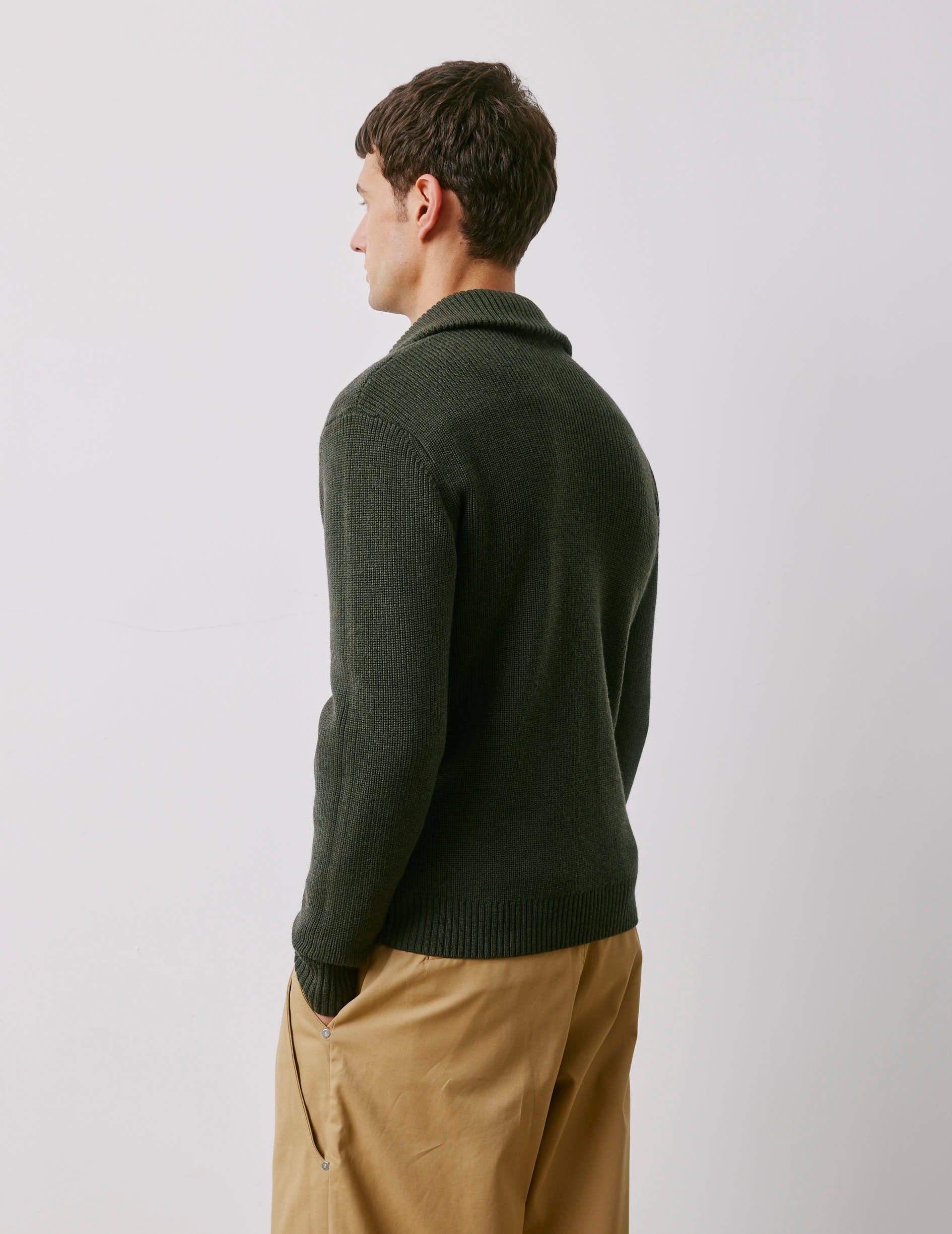 Milo green wool sweater