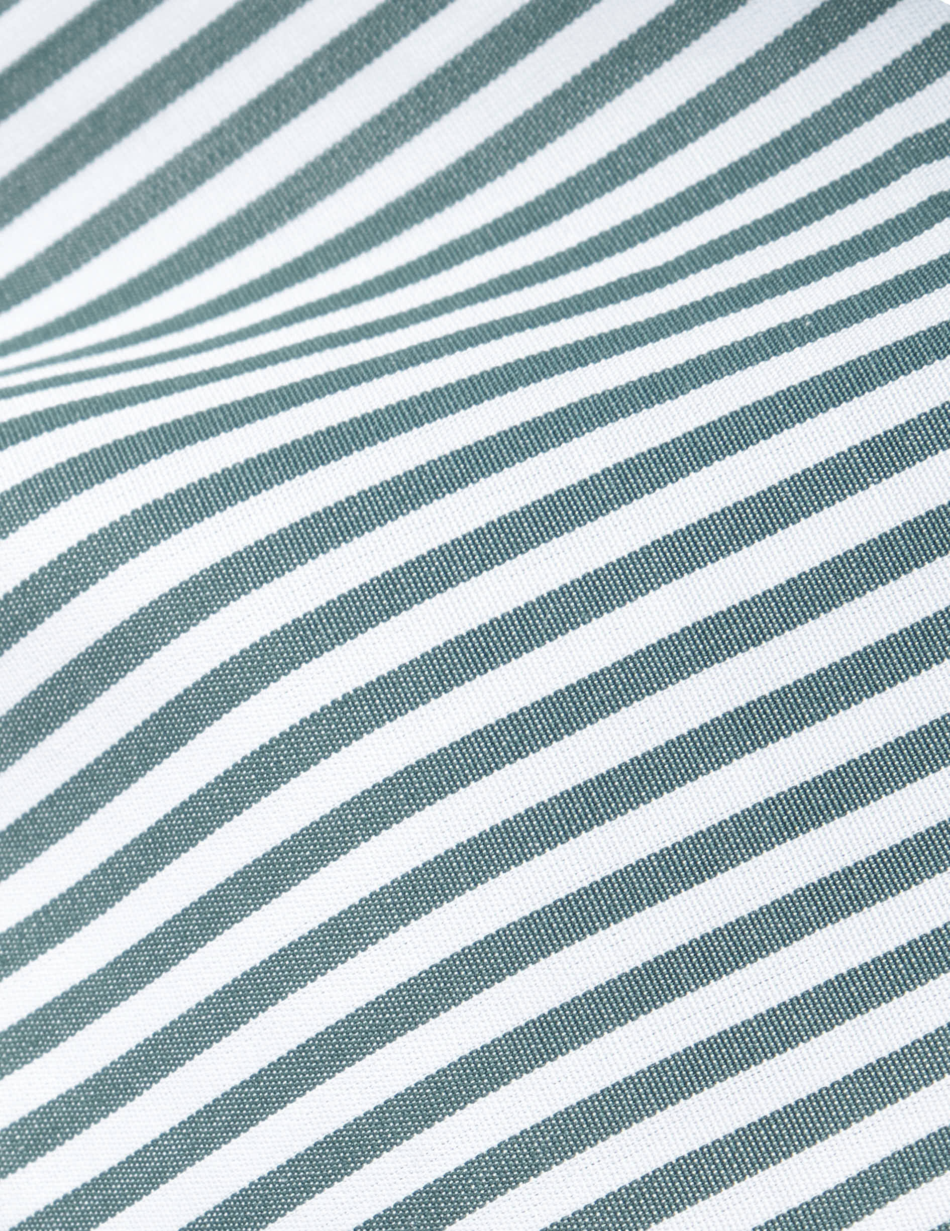 Louis green striped poplin pajamas