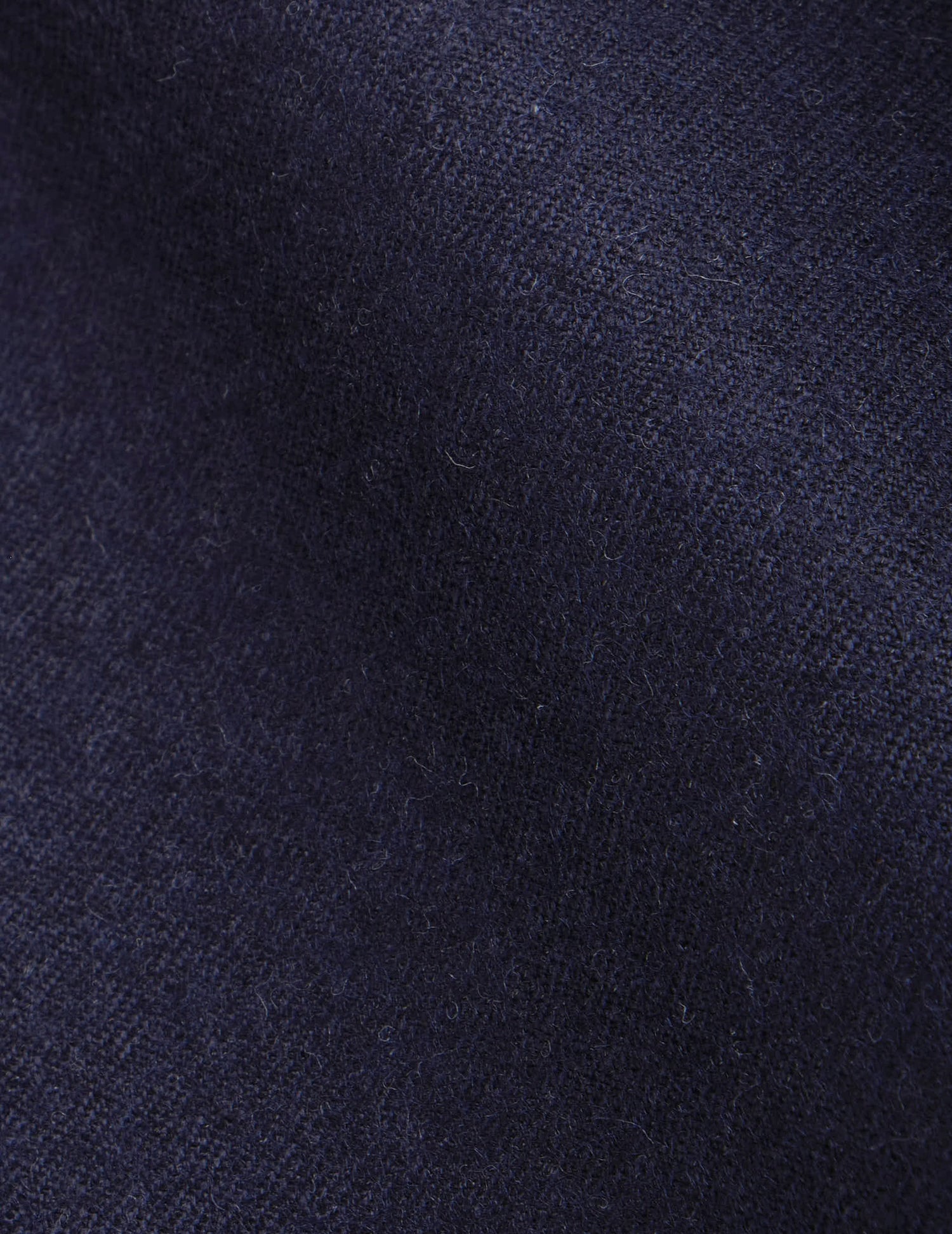 Maxime navy wool canvas shirt jacket