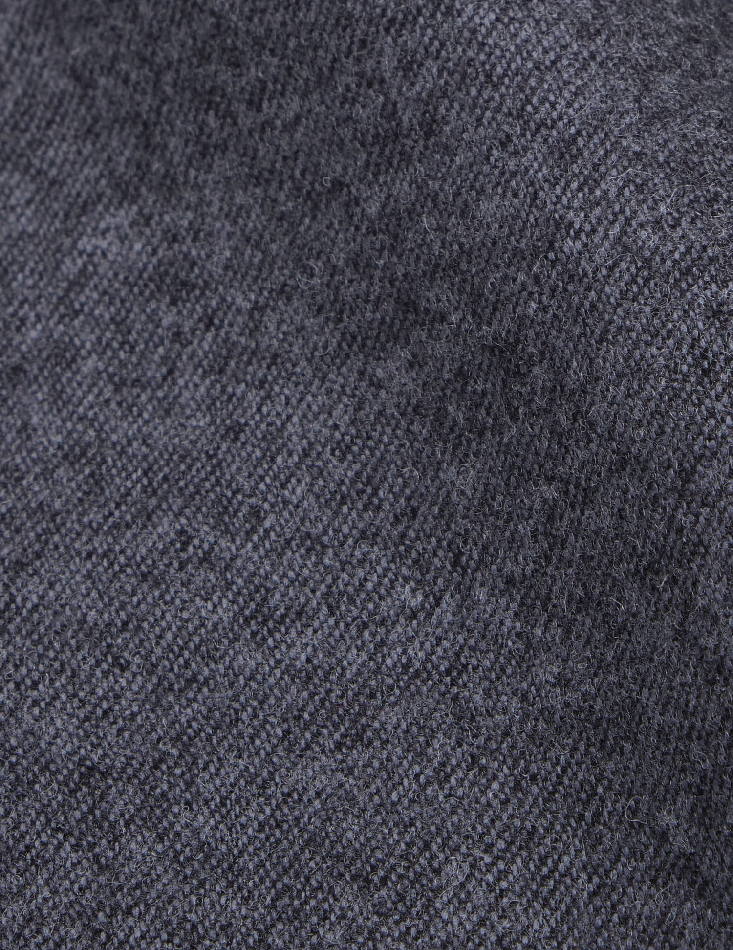 Maxime grey virgin wool shirt jacket - Laine vierge - Shirt without collar stand Collar#5
