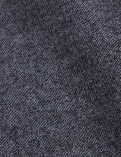 Maxime grey virgin wool shirt jacket