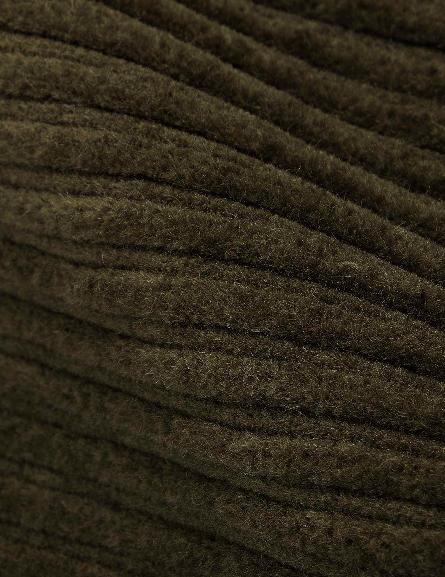 Milan khaki velvet shirt jacket