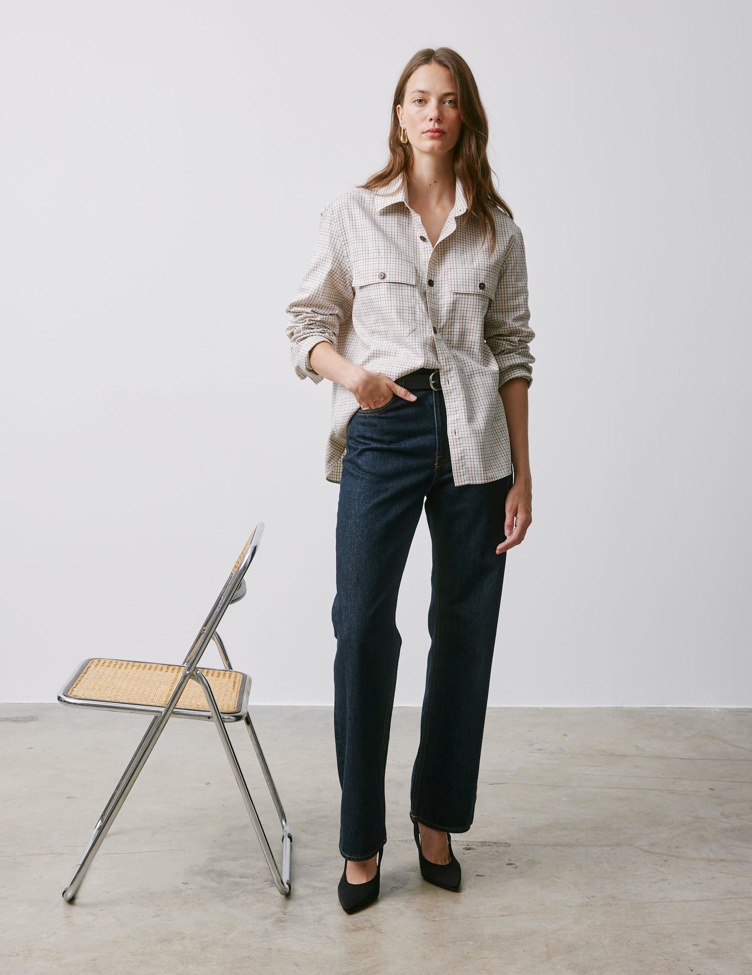 Visconti checked shirt - Flannel - Shirt Collar#7