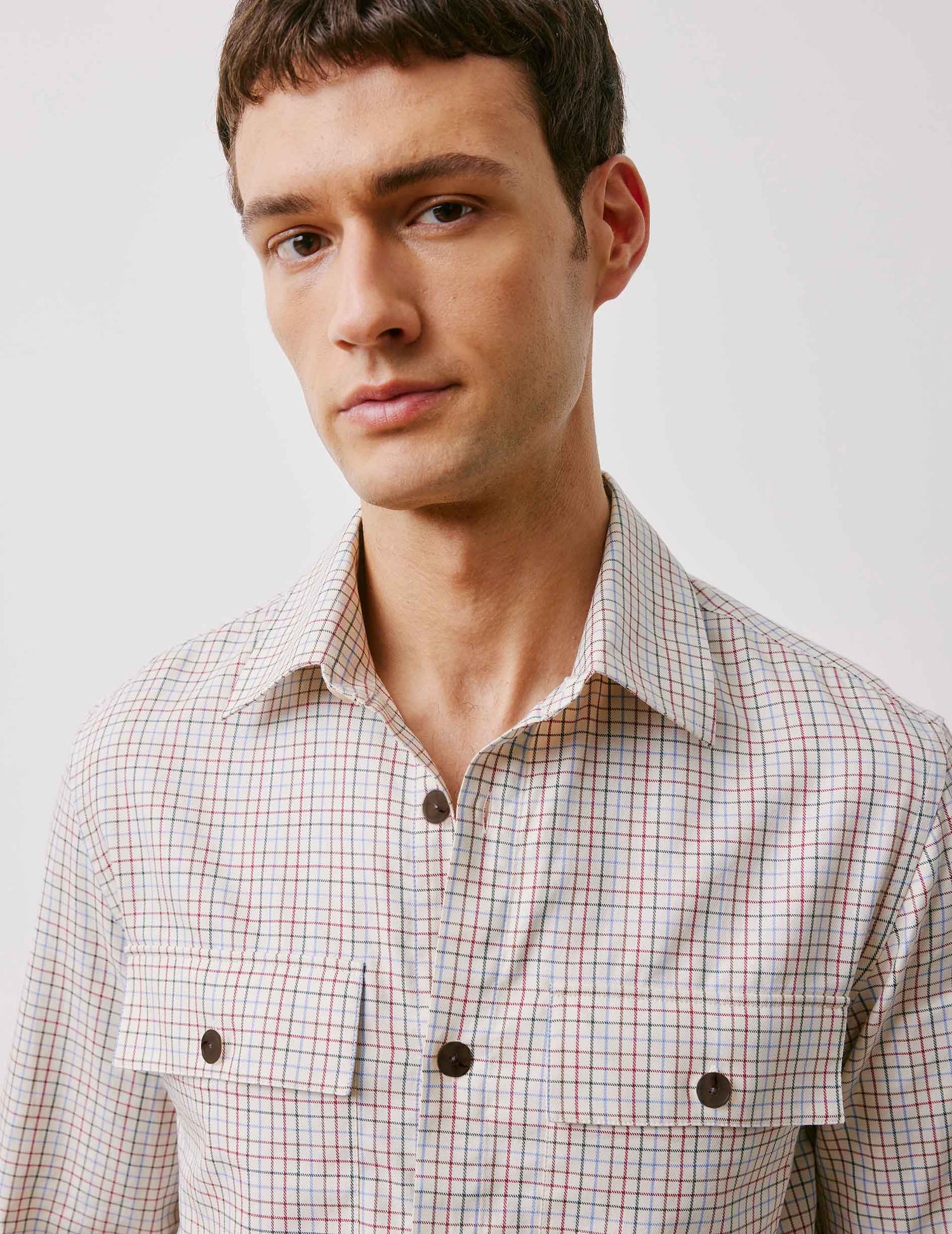 Visconti checked shirt - Flannel - Shirt Collar#5