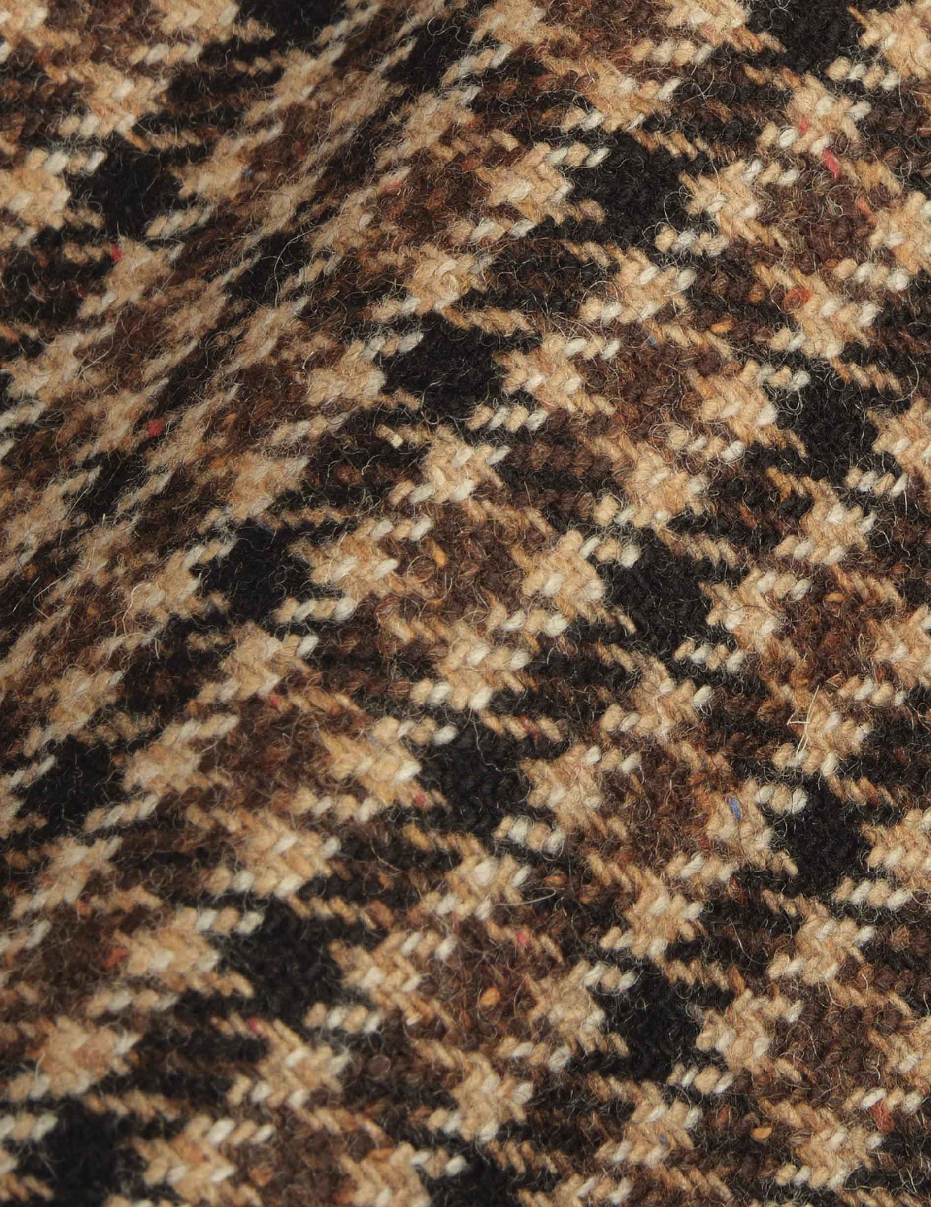 Gabin brown houndstooth wool blazer