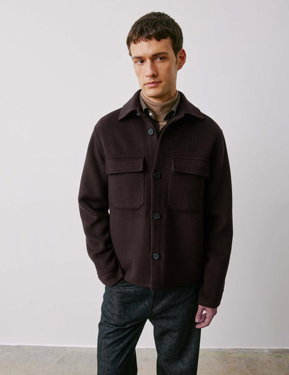 Iona brown wool jacket