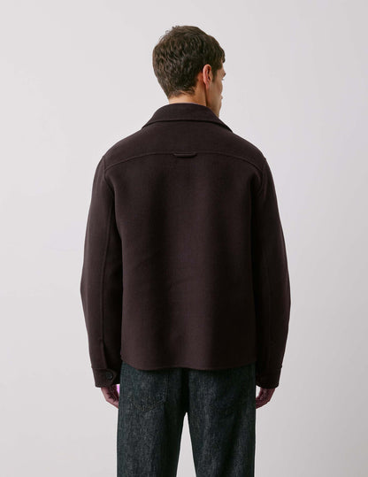 Iona brown wool jacket