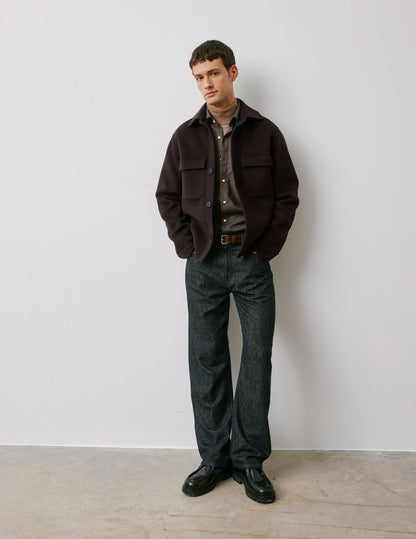 Iona brown wool jacket