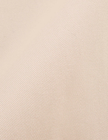 Mael overshirt in light beige twill