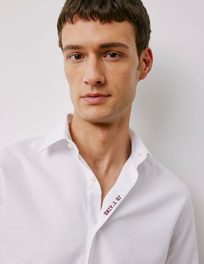 Unisex white Je t'aime shirt
