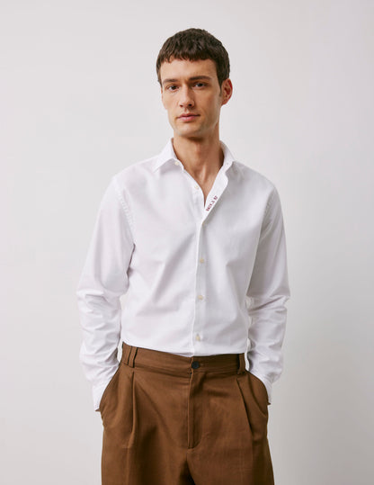 Unisex white Je t'aime shirt