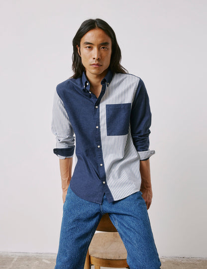 William blue Fun shirt