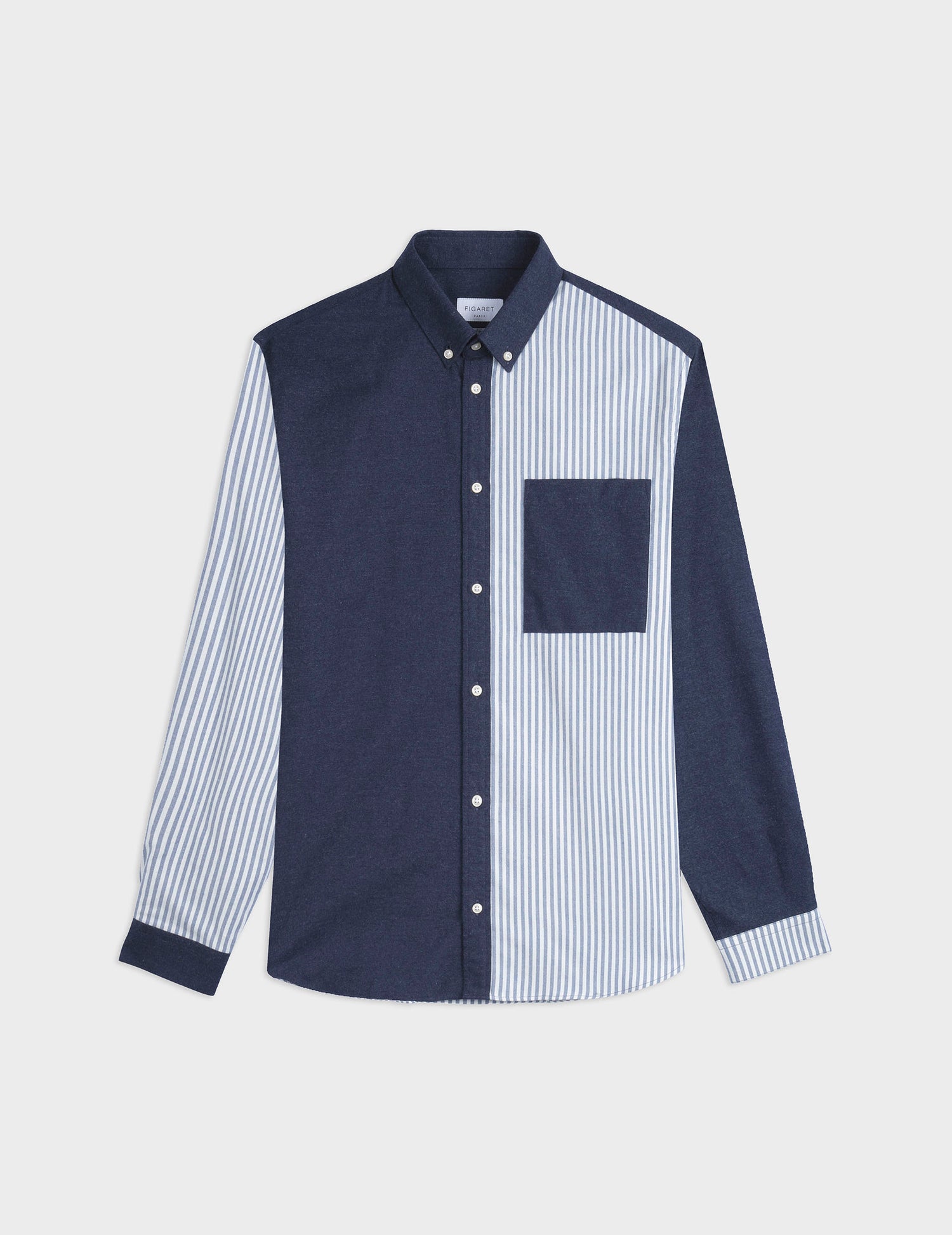 William blue Fun shirt - Flannel - American Collar#7