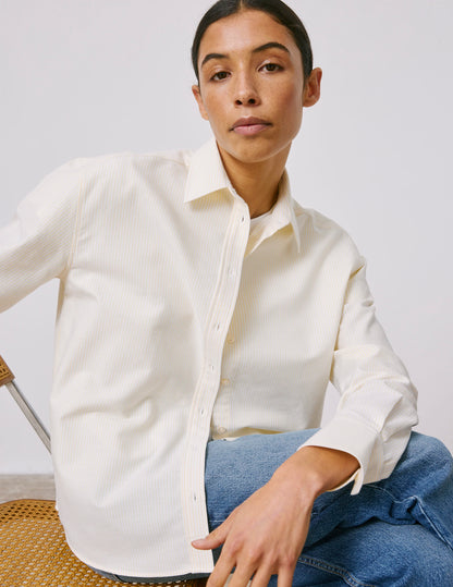 Ambre Striped yellow shirt