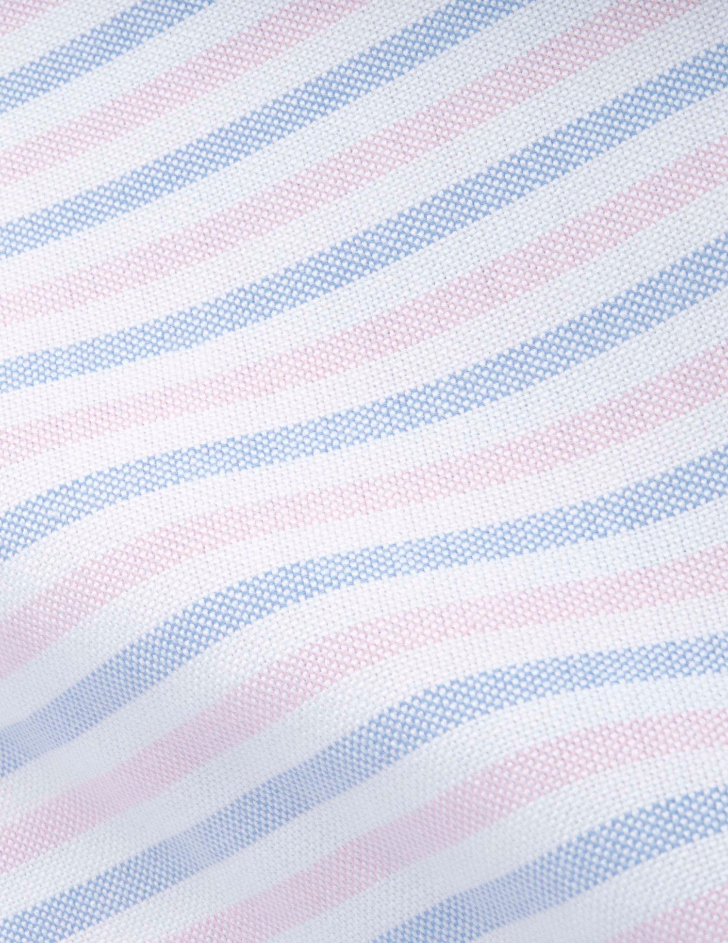 Ambre Striped pink  shirt - Oxford - Shirt Collar#5