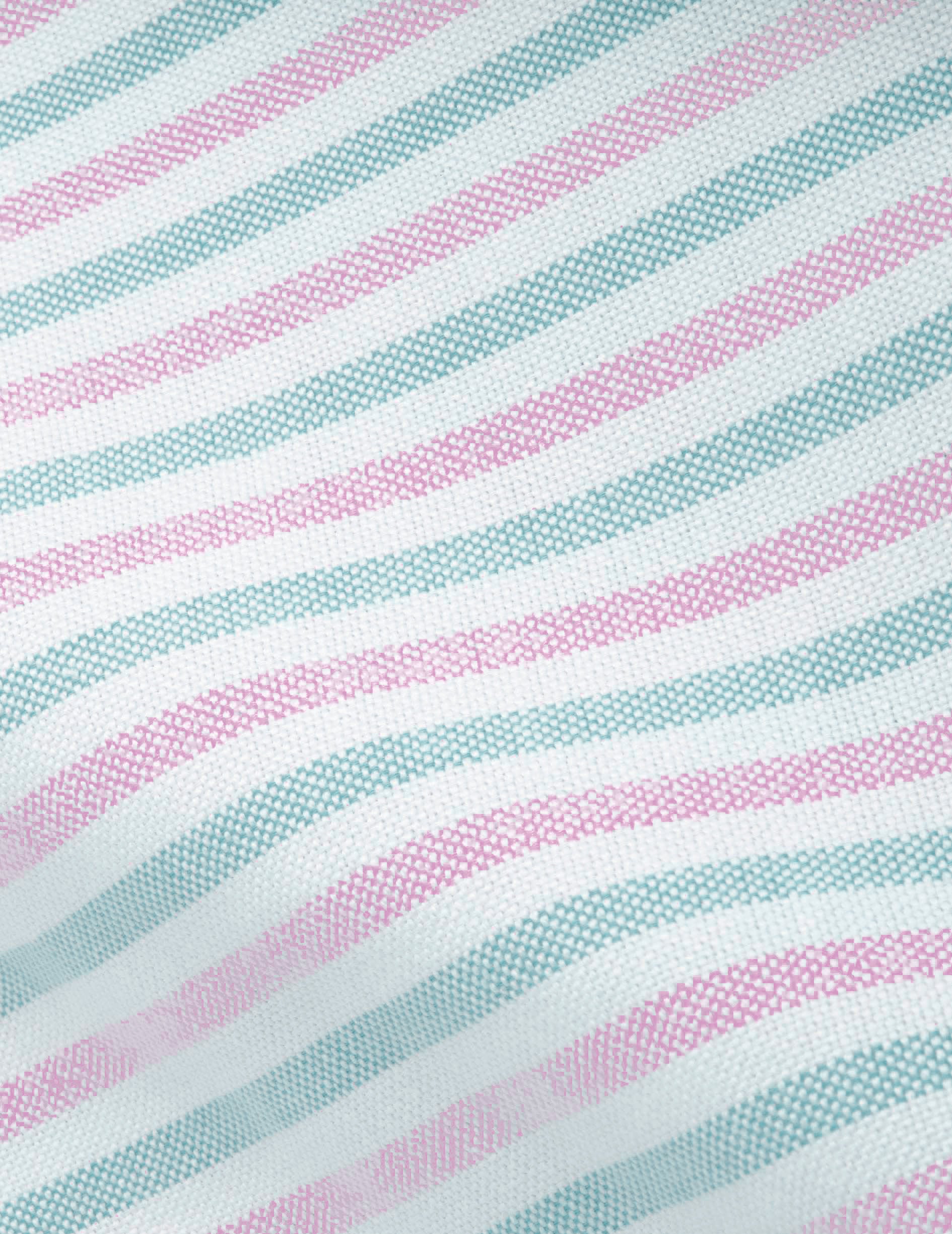Ambre Striped pink  shirt - Oxford - Shirt Collar
