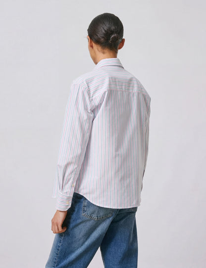 Ambre Striped pink  shirt