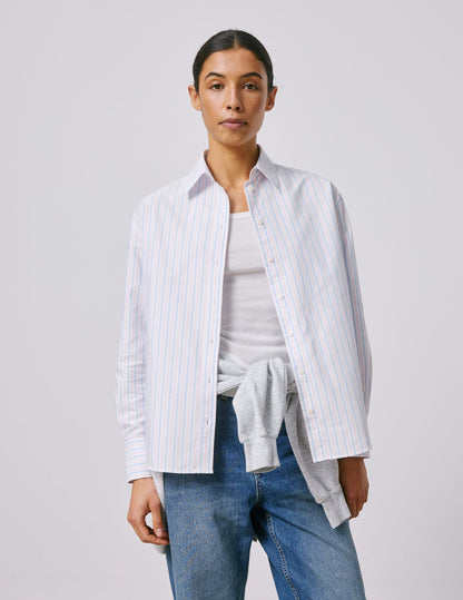 Ambre Striped pink  shirt