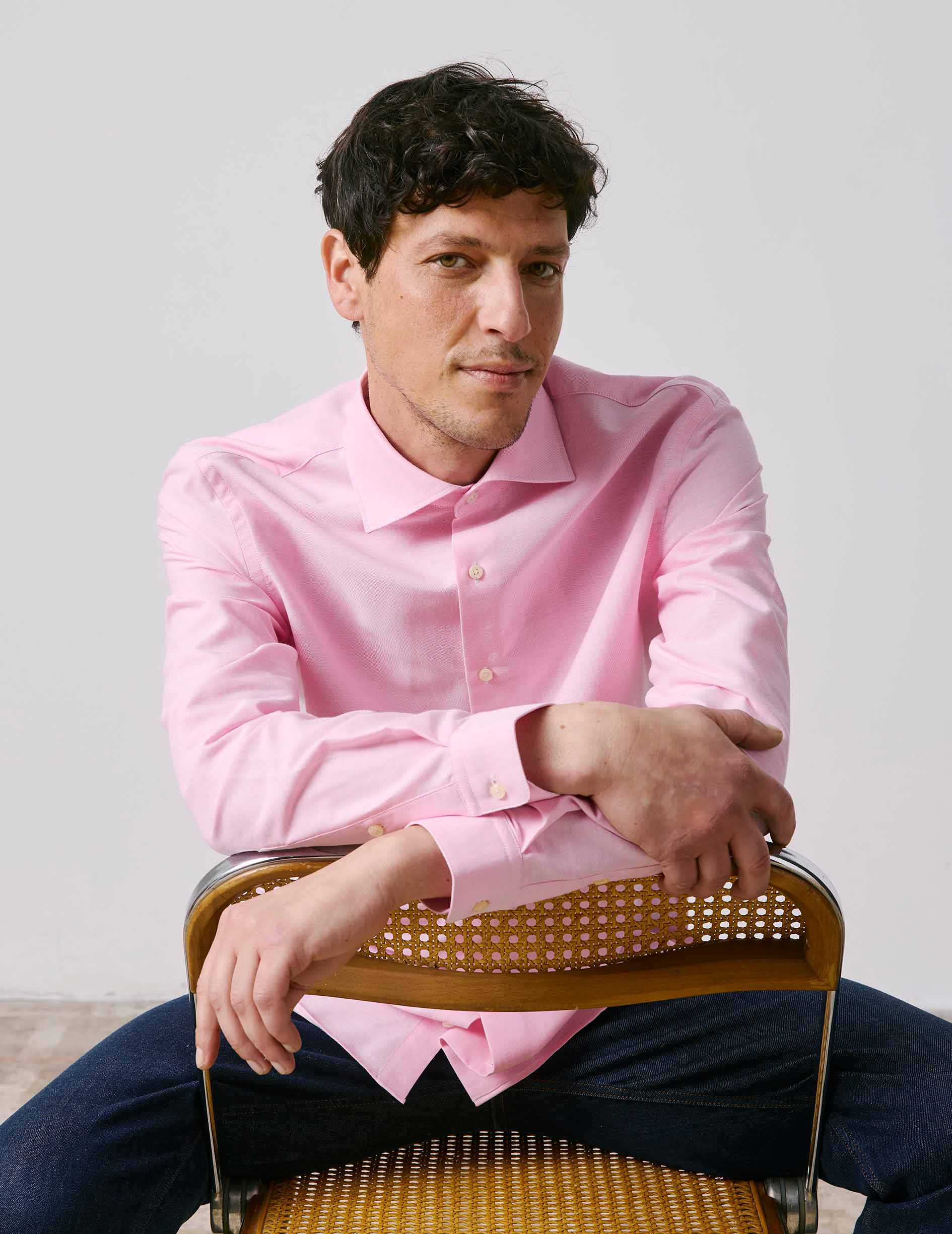 Aristote Light pink shirt