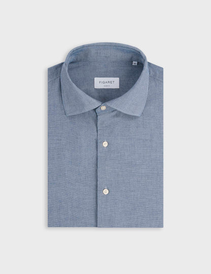Aristote blue denim shirt
