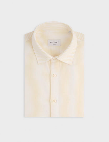 Auguste Striped yellow shirt