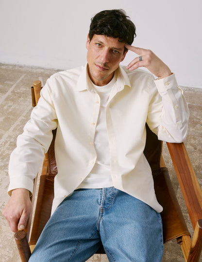 Auguste Striped yellow shirt