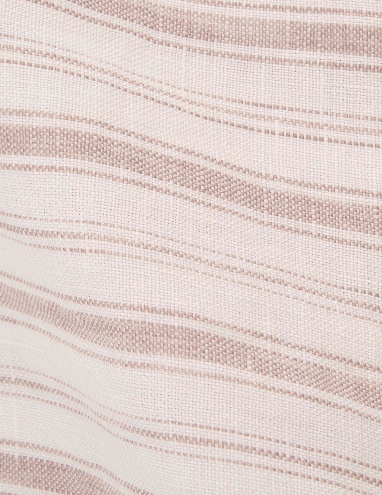 Striped beige linen Auguste shirt - Linen - French Collar#6