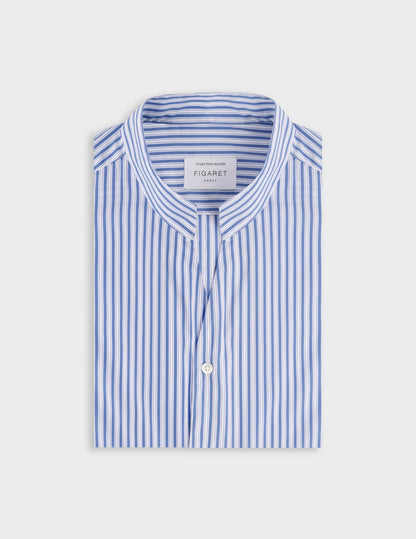 Striped blue Carl shirt