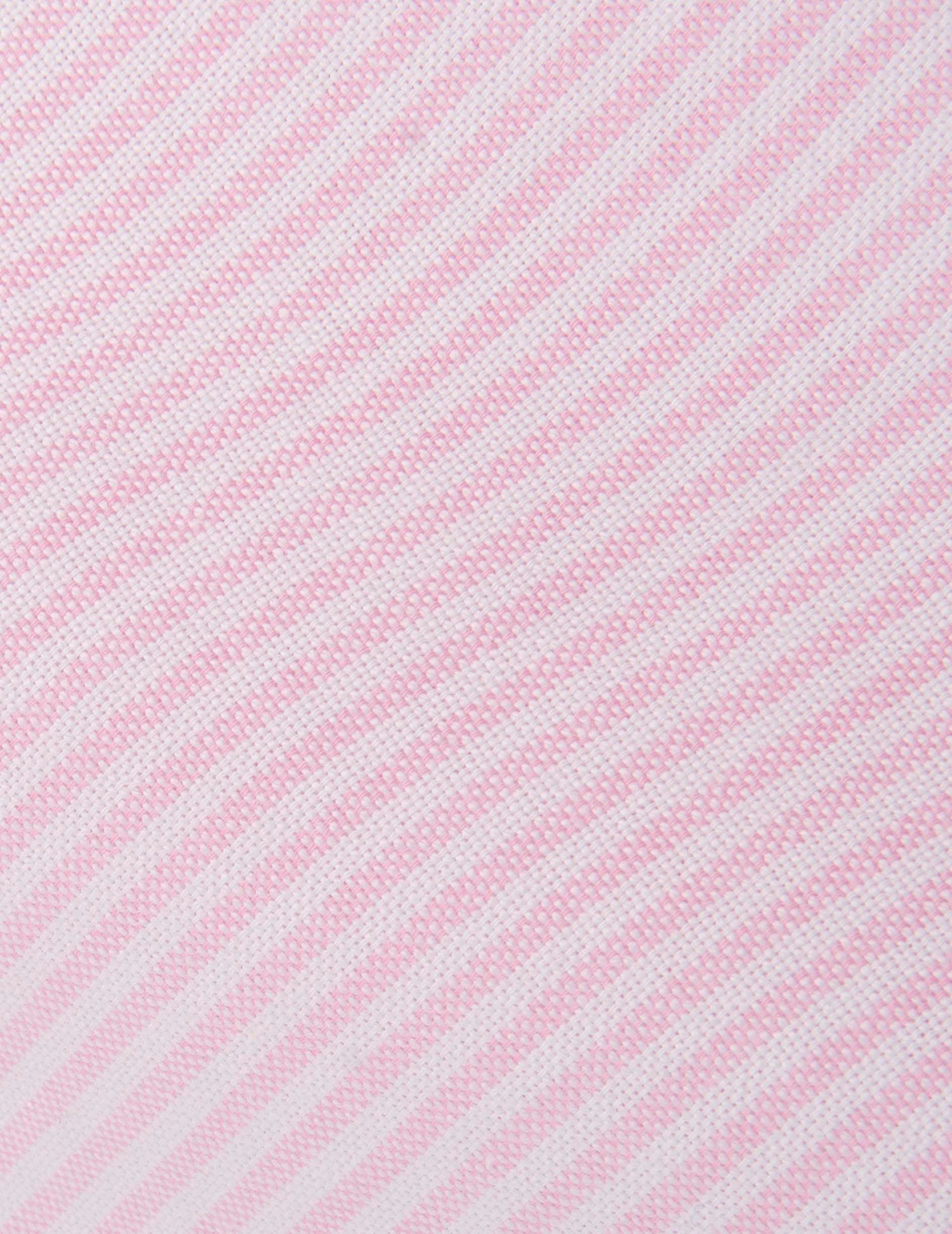 Carl Striped pink shirt - Oxford - Open straight Collar#5