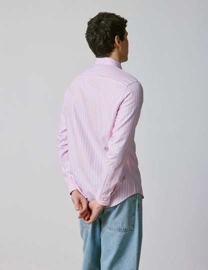 Striped pink Carl shirt