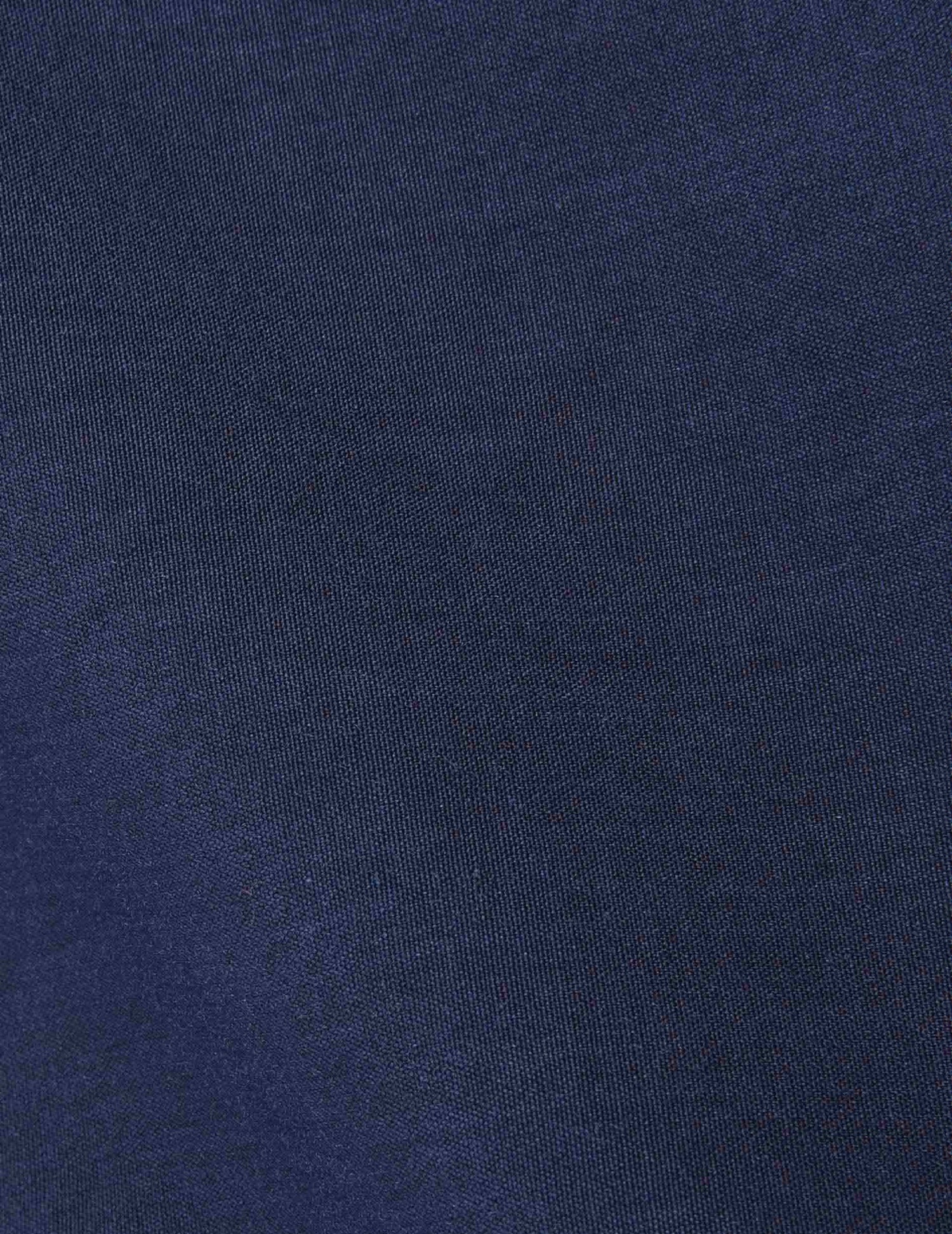 Carl shirt in navy denim - Denim - Open straight Collar#4