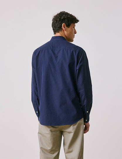 Carl shirt in navy denim