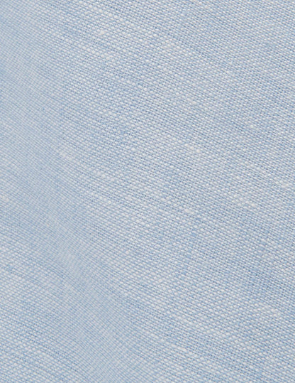 Carl light blue linen shirt