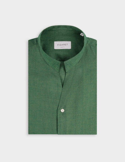 Green linen Carl shirt