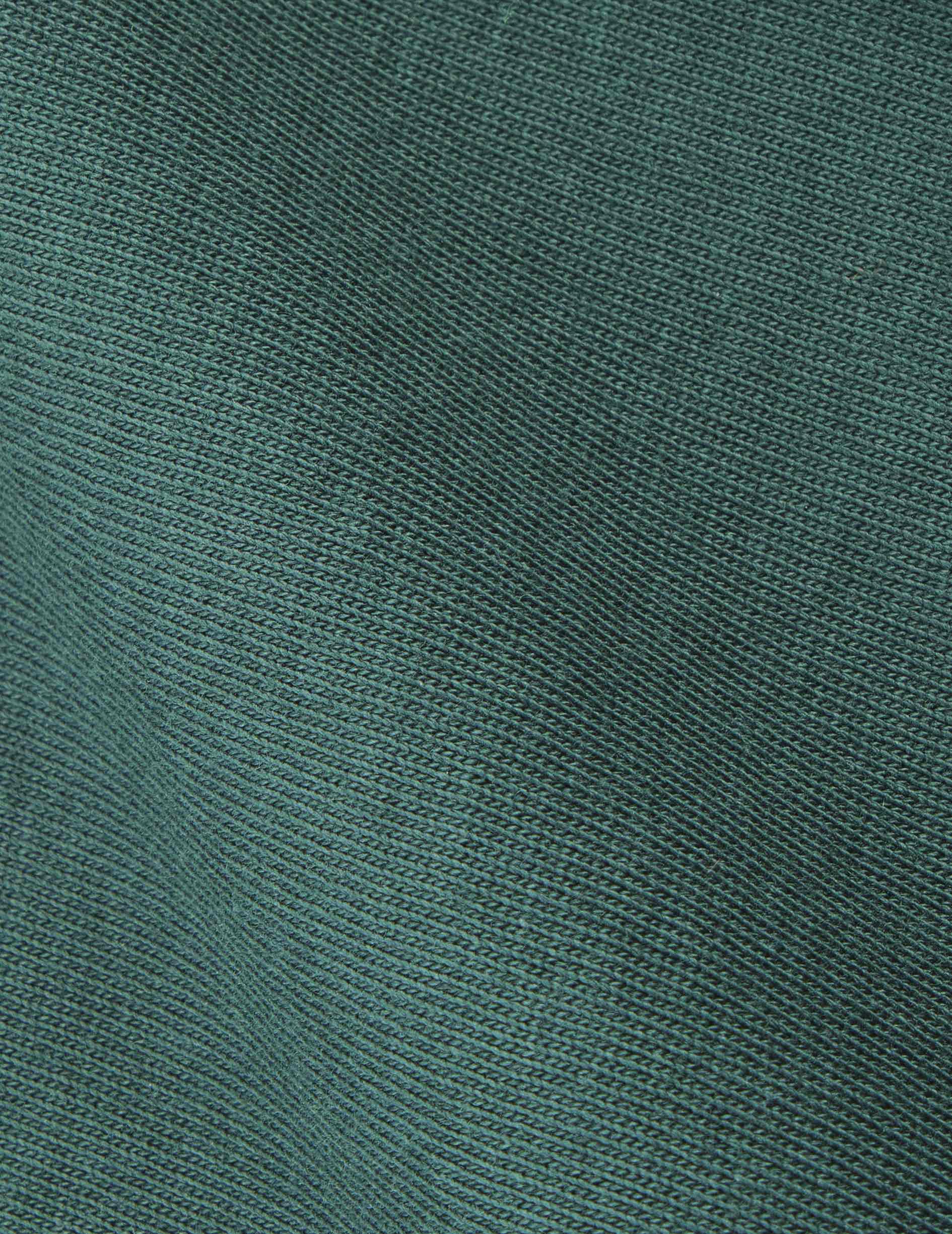 Charles dark green cotton T-shirt