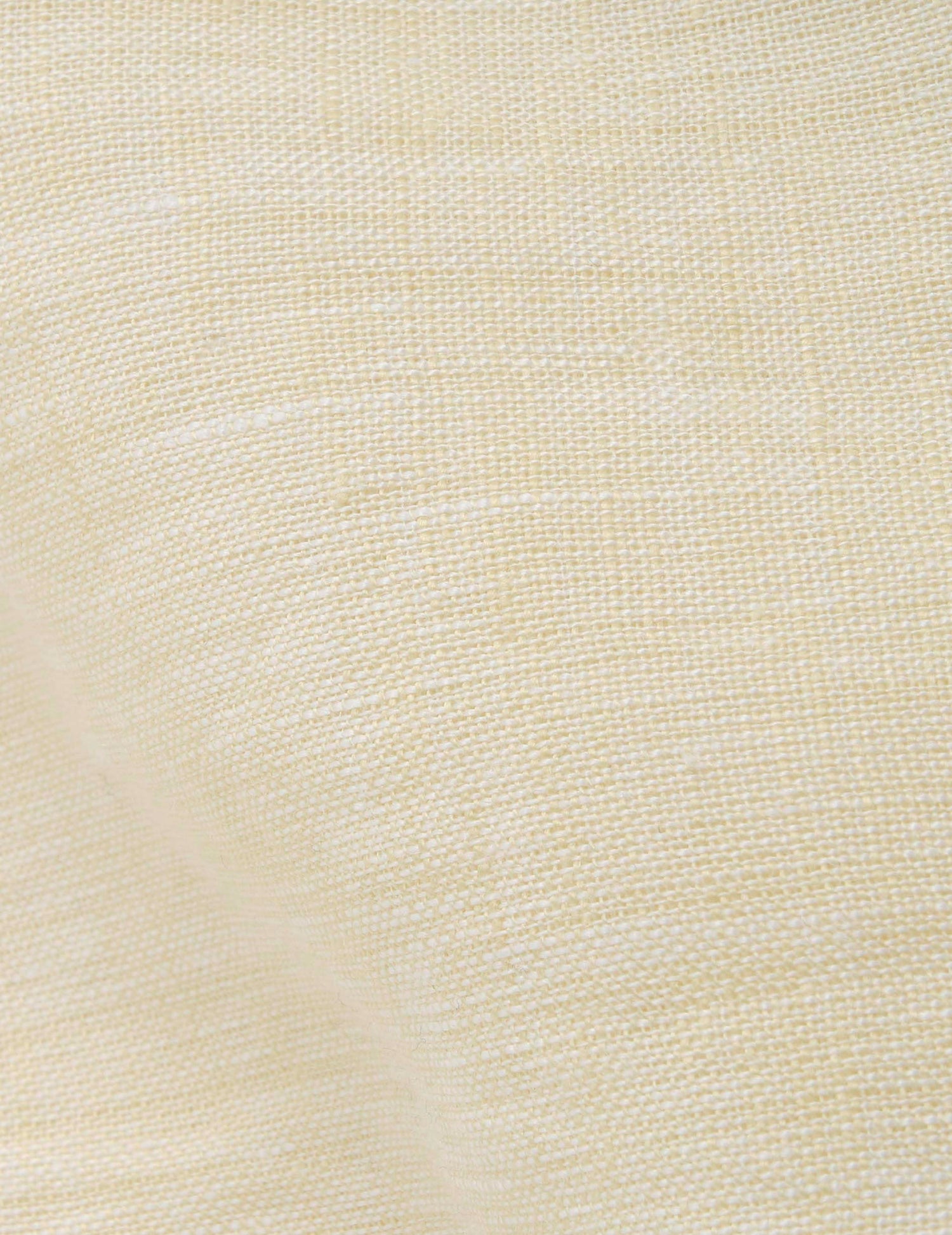 Charlotte shirt in yellow linen - Linen - Shirt Collar#5