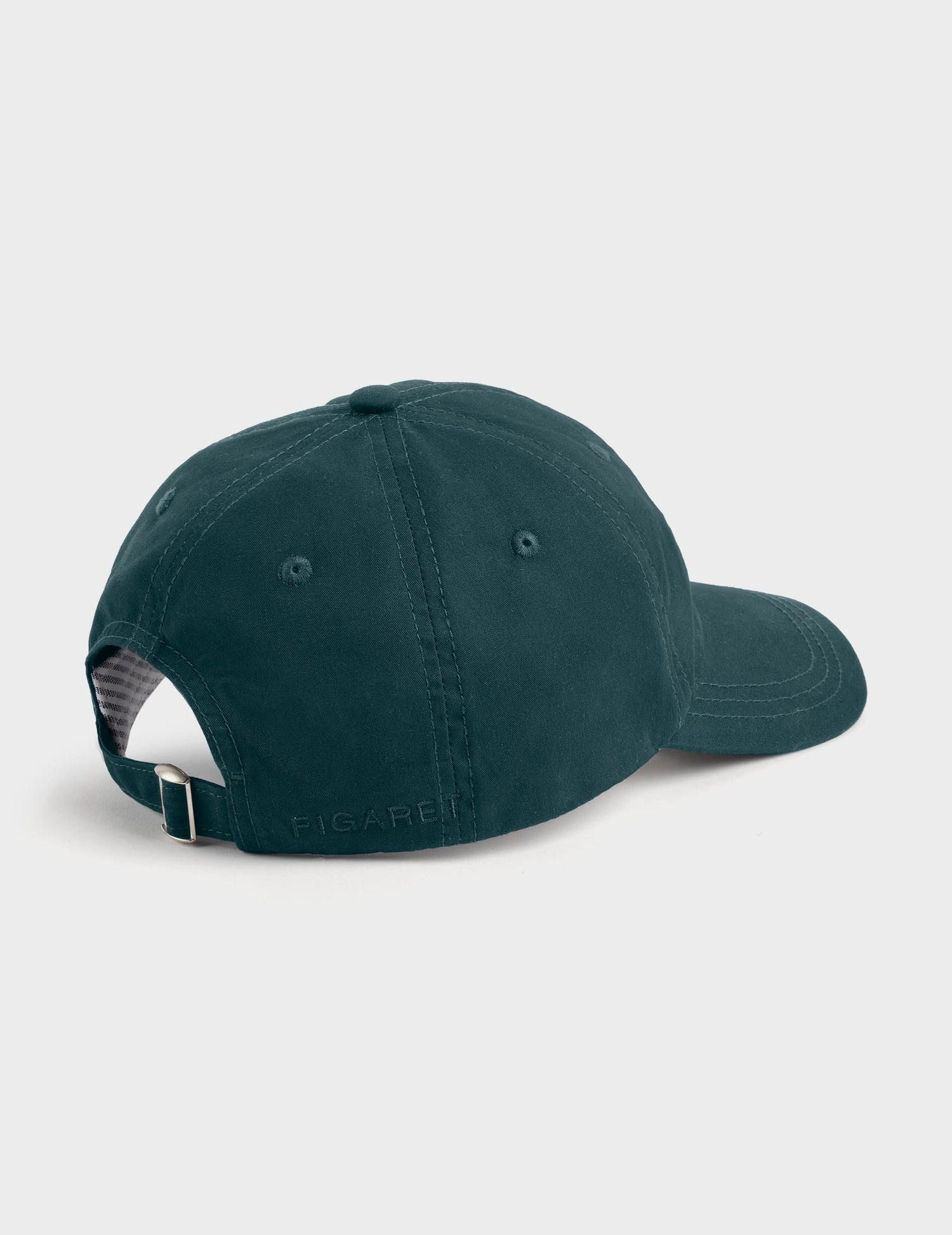Dark green embroidered cap