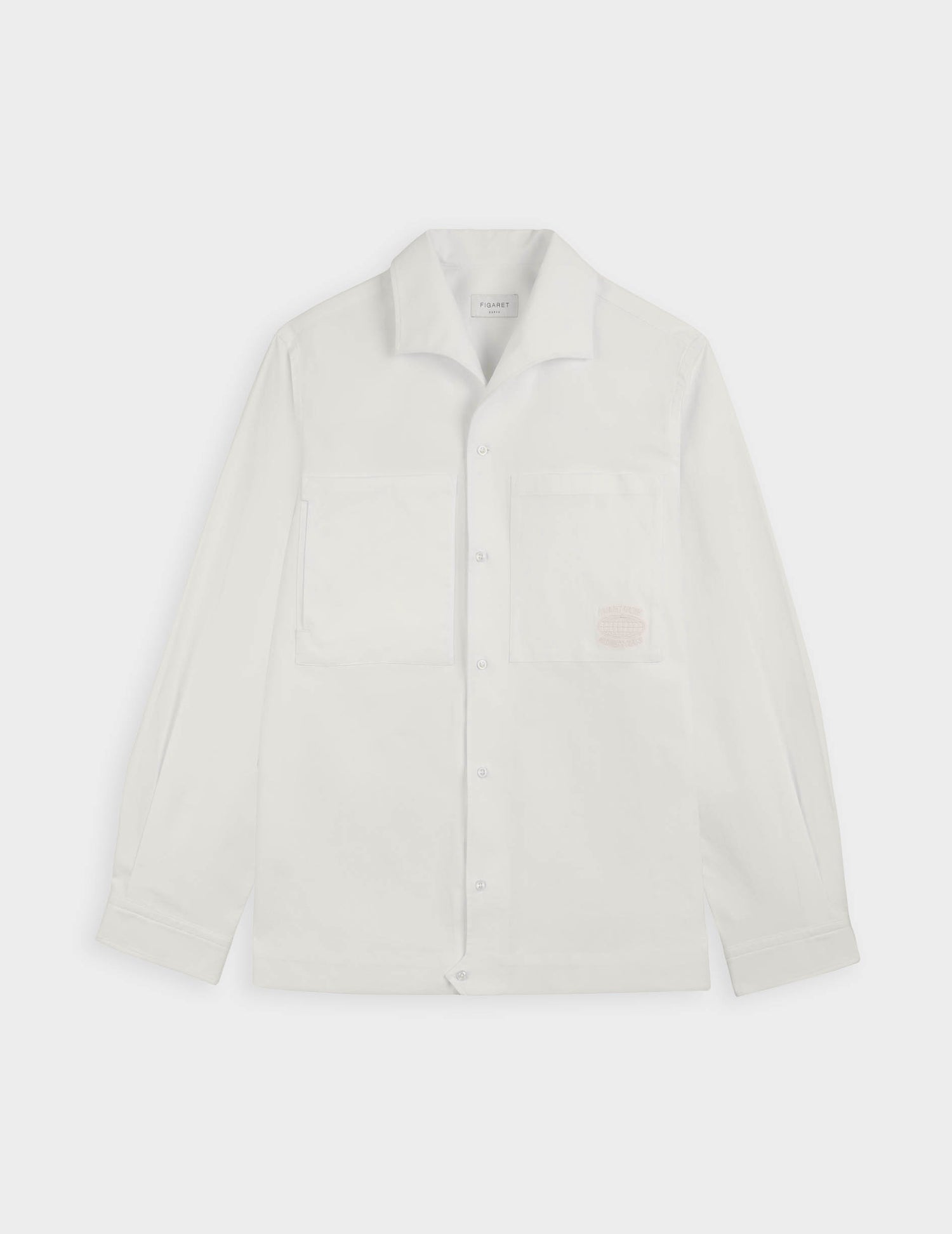 White Delta shirt - Ripstop - Delta Collar#6