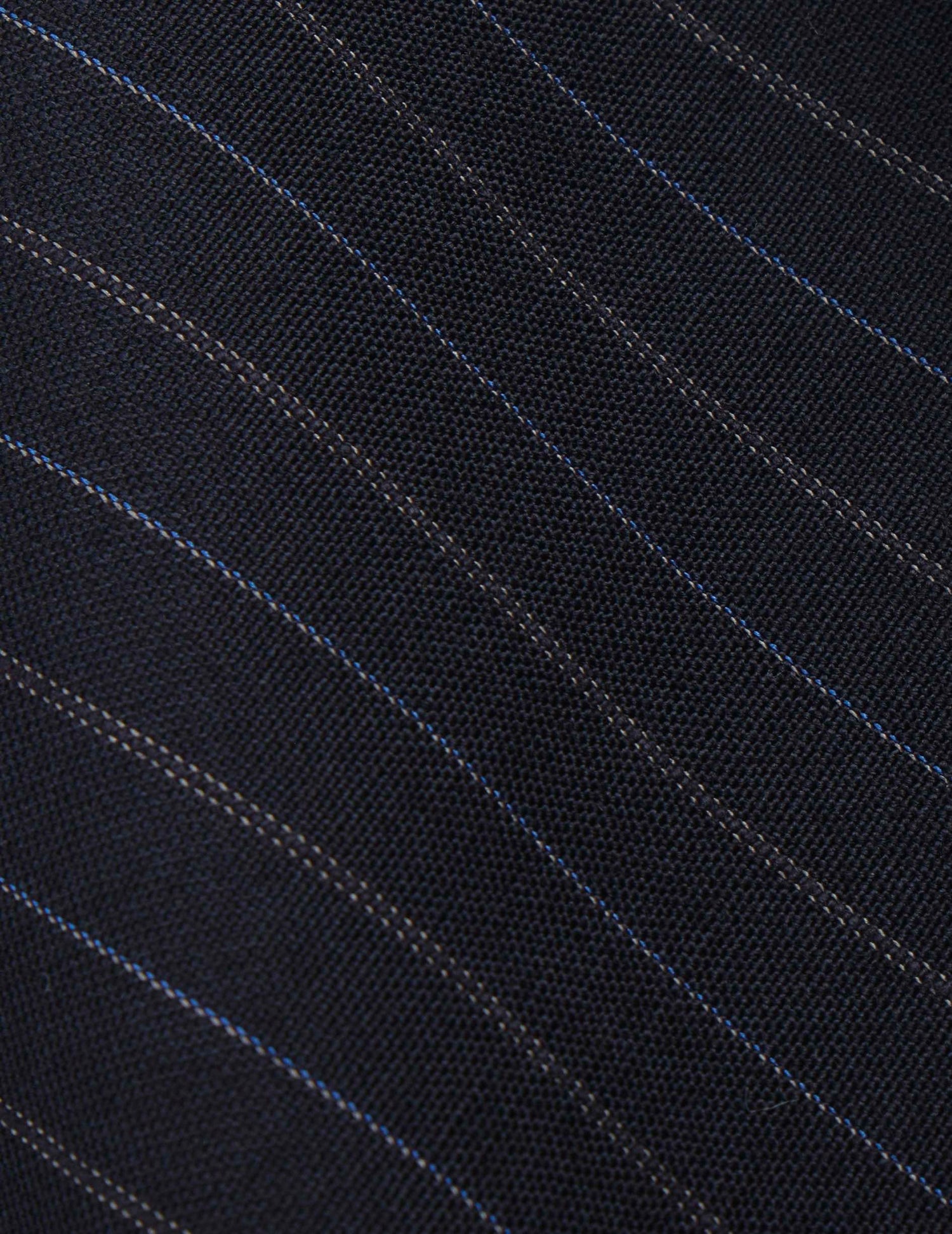 Driss navy virgin wool suit pants