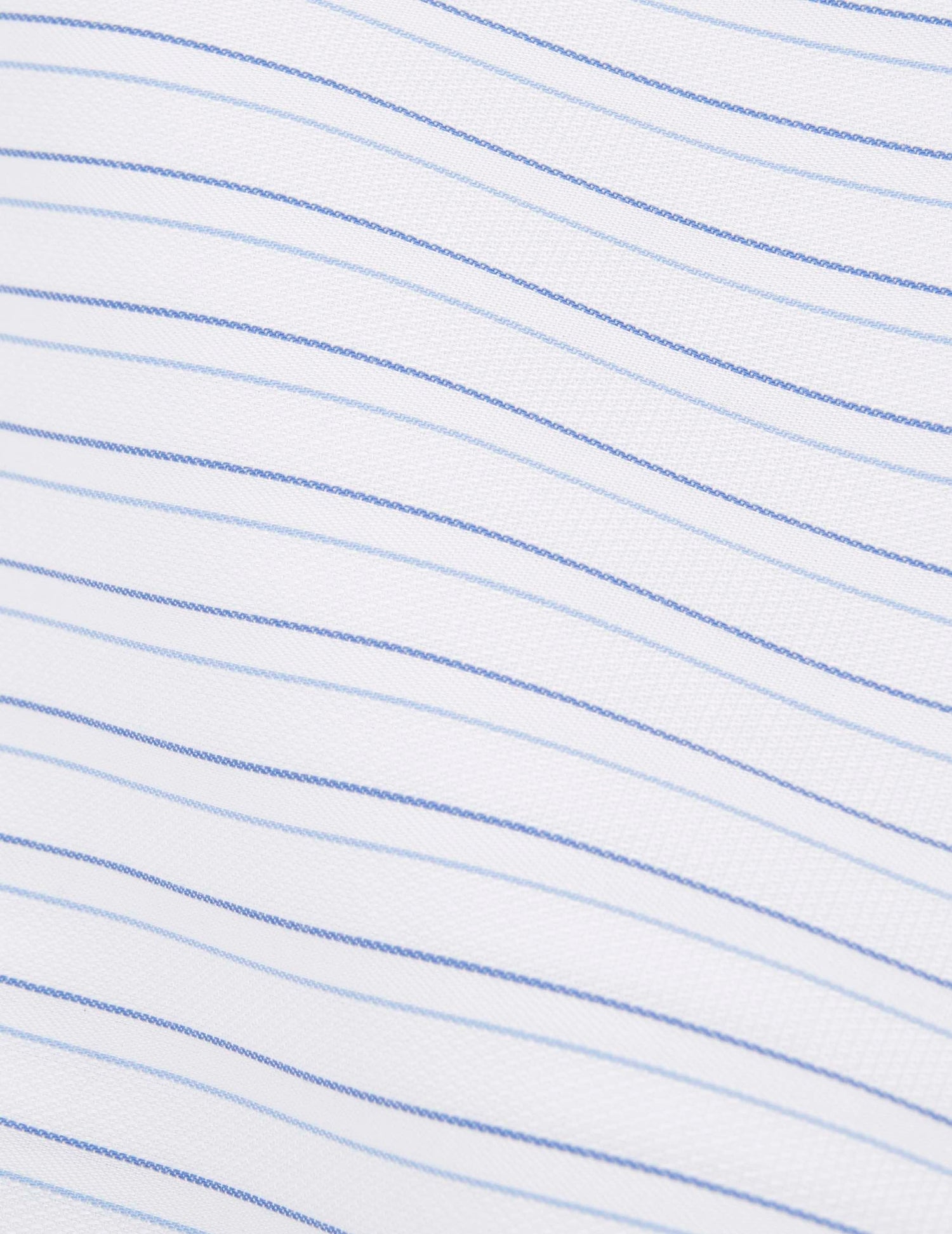 Classic striped blue shirt - fashioned - Figaret Collar#2