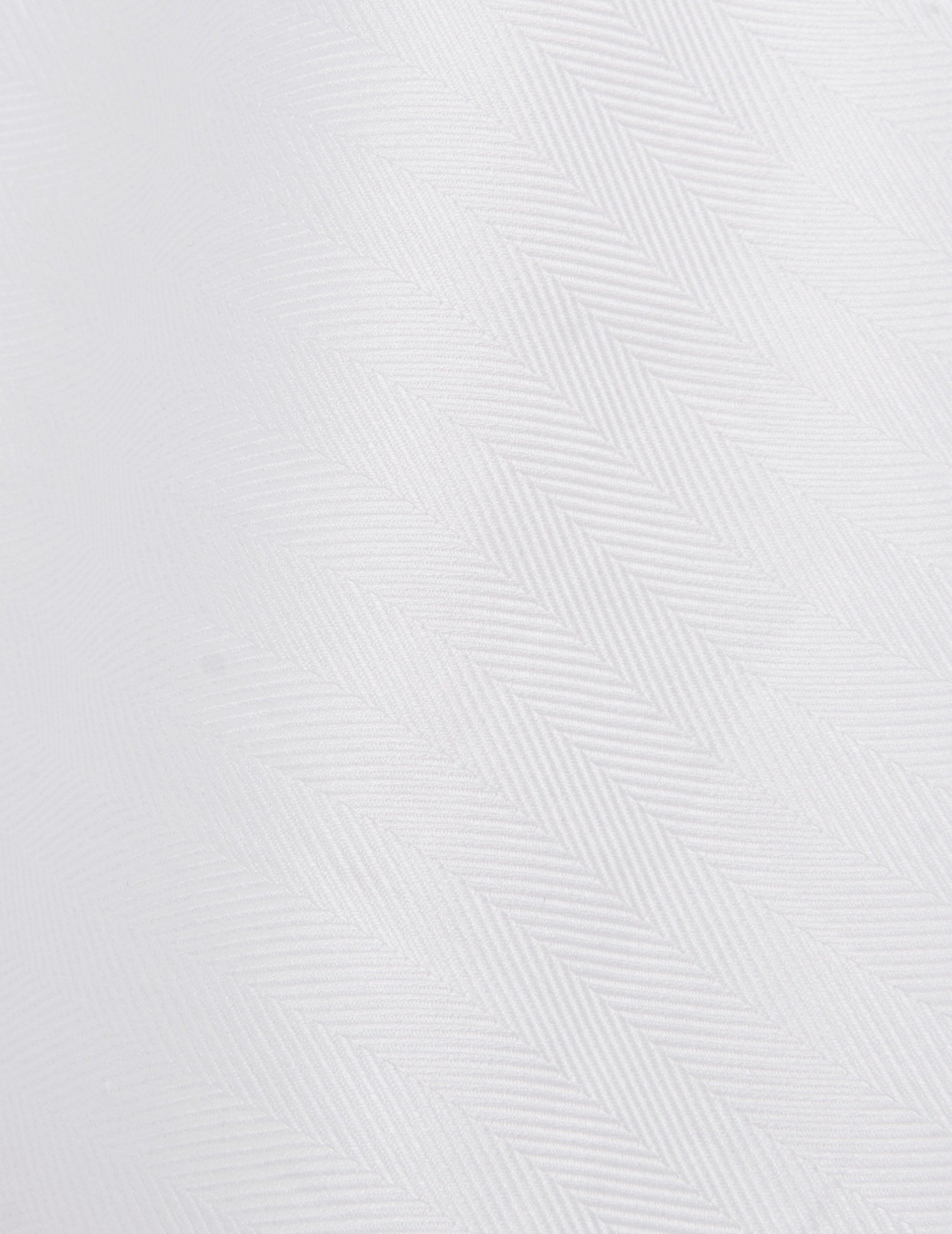 Classic white shirt - Herringbone - Figaret Collar