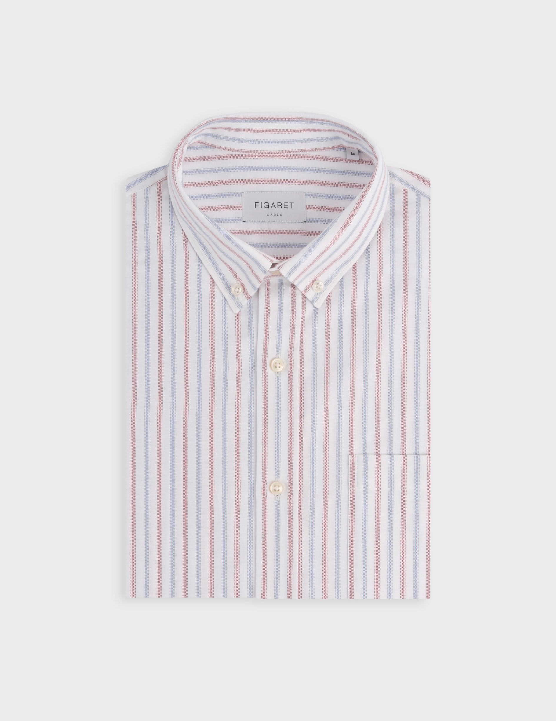 Gabriel striped shirt - Oxford - American Collar