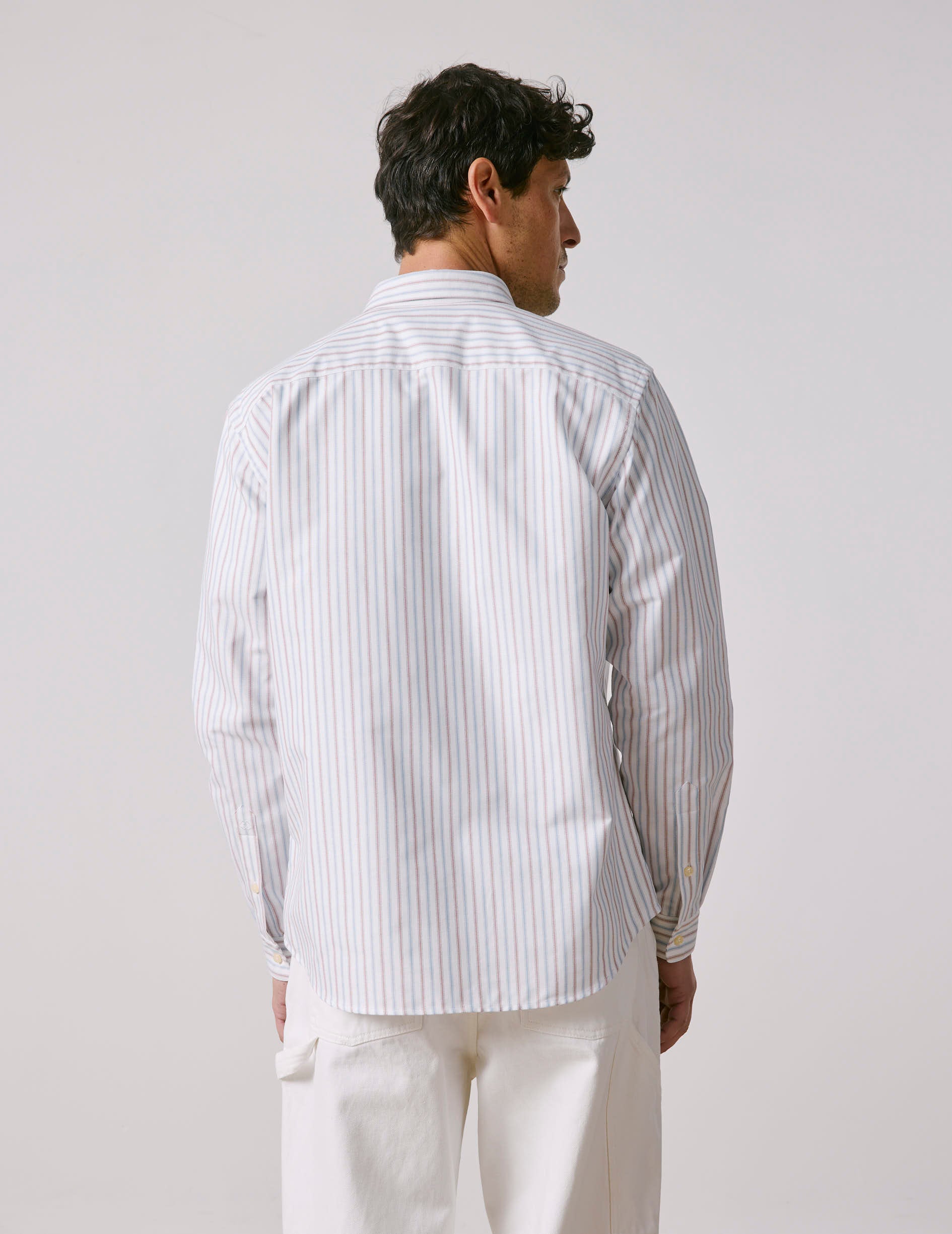 Gabriel striped shirt - Oxford - American Collar